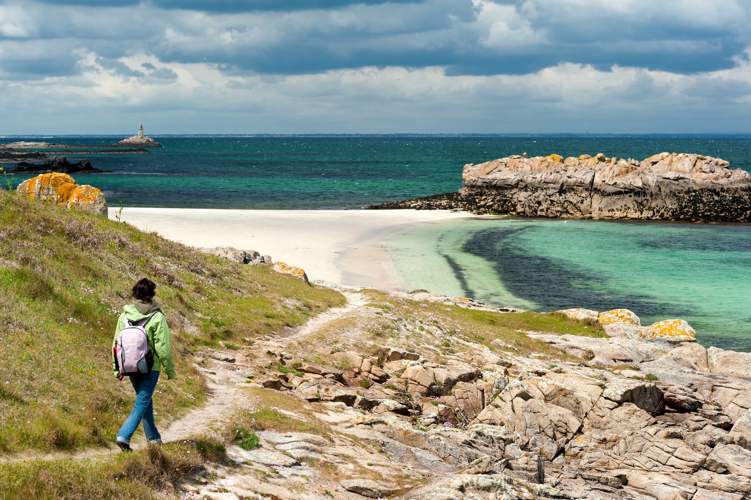 Sentiers de randonnée en bord de mer dans le Finistère